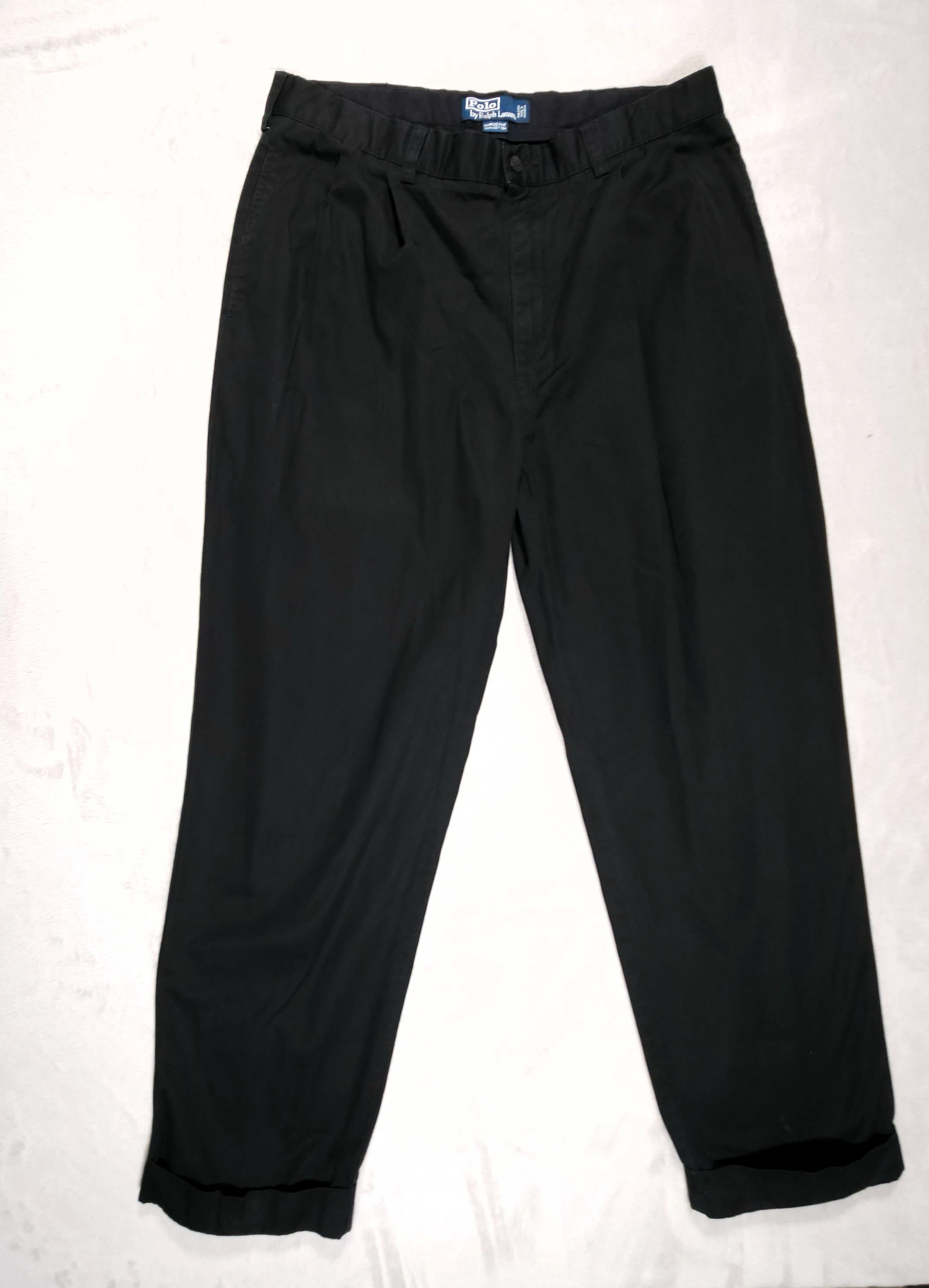 Polo Ralph Lauren 35x30 Black Hammond Pants | eBay